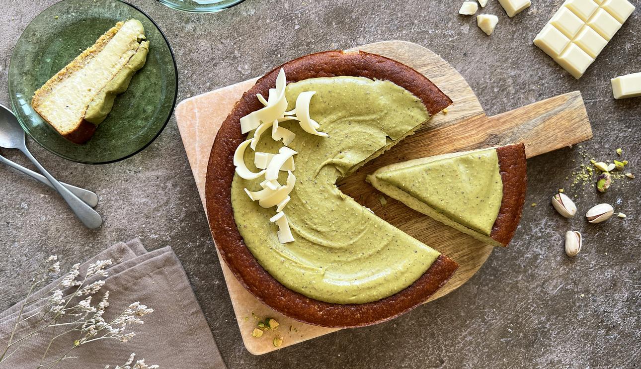 Cheesecake de Pistacho